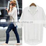 Fat Women Casual Blouse Wholesale thumbnail-1
