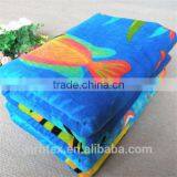 China Custom High End Photo Printed Velour Beach Towel thumbnail-3