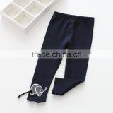 S60650B 2017 Children 100% Cotton Embroidery Cartoon Pants for Girls Kids Long Autumn Pants Leggings thumbnail-5