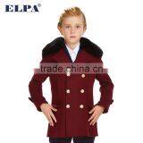 ELPA Fashion Tan Kids Coat Warm Winter Wear Boy Wool Coat thumbnail-4