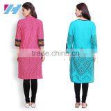 Ladies Apparel Wholesale Long Kurta Designs For Women thumbnail-2