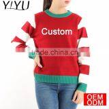 Custom Women's Sweet Baby Jesus Ugly Christmas Sweater thumbnail-1