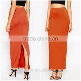 2016 Hot Selling Skirt Manufacturer Sexy Split Long Skirt for Women Maxi Skirt thumbnail-1