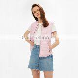 Wholesale High Quality Womens Nylon Vest Winter Sleeveless Jacket thumbnail-3