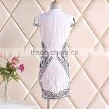 Women Polyester Sexy Package Hip Dresses thumbnail-4
