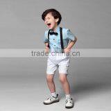 2016 New Hosting Clothes Set Boys Overrall Pants Set For Ring Bearer Wedding Boys Formal Clothing B-NB-CS905-27 thumbnail-4
