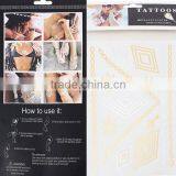 OEM Custom Removable Waterproof Metallic Temporary Tattoo Sticker Wholesale thumbnail-3