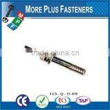 Made in Taiwan Diameter Greasable Hinge Hitch Pin With Chain Special Fasterner Dormwork Flat Rib Pin thumbnail-1
