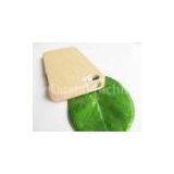 Light Yellow Smooth Surface Iphone 5 Wood Cases , Real Maple Wood thumbnail-1
