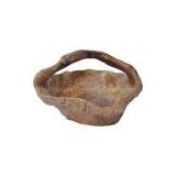 2014 Natural Hand-made Carved Wooden Root Baskets