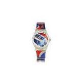 Pepsi Electronic Gift Watch Water Resistant Stainless Steel Back Case