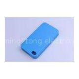 Blue Leather Mobile Phone Cases For IPhone 4G 4S thumbnail-1