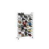 Durable Wire Floor Shoe Display Racks Hotel Furniture