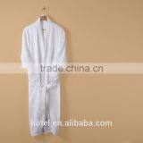 Colored Cotton/ Cut Velvet Bathrobe thumbnail-1