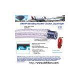 Galvanised Flexible Steel Conduit, Smooth PVC Covering, Metal Overbraid thumbnail-1