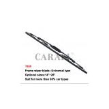 Frame wiper blade