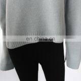 New Design Computer Knitted 100% Pure Cashmere Sweater Pullover for Ladies thumbnail-3