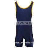 Wholesale Cheap Sublimation Printed Men's Wrestling Singlet thumbnail-4