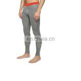 Men Highwaist Light Grey Leggings Sport Fitness