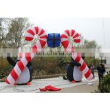 China Manufacturer Happy Marry Christmas Inflatable Arch for Sale C-517