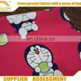 Super Soft Spandex Polyester Printed Velvet Fabric for Baby Clothes thumbnail-3