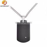 Metal Stamped Dog Tag With 30 Inch Chain thumbnail-1