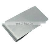 Cool Stainless Steel Gold Plating Money Clip Laser Engraved Cash Clip thumbnail-1