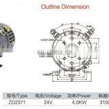 24V Electric Hydraulic DC Motor With Pump thumbnail-5