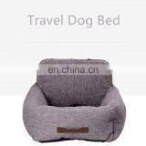 Pet Car Seat Travel Bed Dog Booster Car Seat With Clip-on Safety Leash,Car Seat Cover for Pets With Nonslip Bottom thumbnail-4