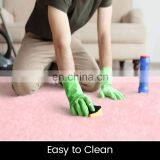 Living Room Soft Pink Polyester Rugs Shaggy Carpet thumbnail-4