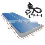 Airtrack 4m 2m Wide Tumbling Mat 20cm Deep Air Floor Gymnastics Used 4mx2mx20cm Air Track With Pump thumbnail-2