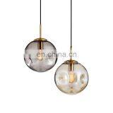 Modern Decorative Smoke Bubble Glass Ball Hanging Lamp Chandelier Pendant Light thumbnail-7