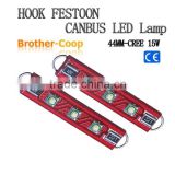 Festoon Loop Hook 44mm CRE E 15W Dc 12v Dome light Interior map door lamp