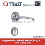 ZH021:TRUST Zinc Alloy Lever Door Handle With Escutcheon thumbnail-1