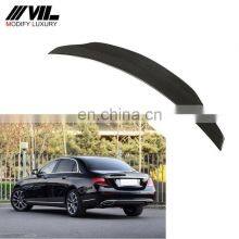 Carbon Fiber Rear Spoiler for Mercedes Benz W213 E200 E350 E63 AMG Sedan 16-19 thumbnail-1