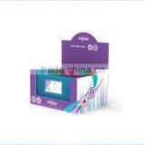 Eye-Catching OEM Custom Logo Design Tick Twister Counter Cardboard Display