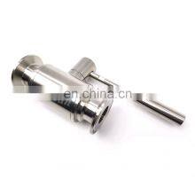 2 Inch Hygienic Stainless Steel 3A Standard Clamp High Platform Stainless Steel Tank Bottom Manual Low Price Ball Valve thumbnail-3