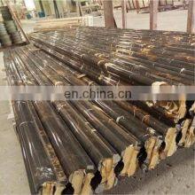 Polished Black Gold Marble Mosaic Floor Tiles 24x24 thumbnail-4