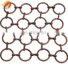 Decorative Window Screen Stainless Steel Metal Ring Mesh