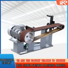 Simple to operate horizontal flat sanding belt grinder machine for grinding and polishing
