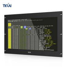 TKUN High Resolution Touch Screen Monitor 1366*768 Resistive Touchscreen Industrial Monitor With HD VGA DC12-36V