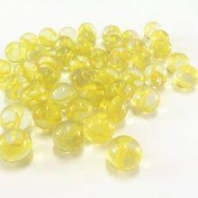 Wholesale Glass Beads Marbles 16mm 25mm Colorful Glass Beads Fishbowl Decorative Beads Craft Ball thumbnail-3