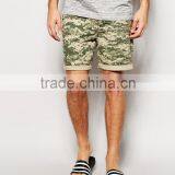 Chino Battle Cargo Shorts With Camo Print For Men Wholesale UK