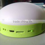 OE-1602 TF Card Connection Changeable Multi-coloured Light Beautiful Mini Bluetooth Speaker thumbnail-1