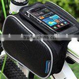 Crazy Shopping Bicycle Cycling Bike Frame Pannier Bag Saddle Bag Rack Top Tube bag Double Side bag with Mobile Phone Pouch for 5
