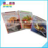 Various Styles Professional Design Lovely Luster Softcover Cook Book Printing