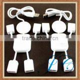 Wholesale Usb Hub & 4 Port Man Hub Human Hub for Promotion