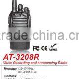 AT-3208R Voice Recording and Announcing Radio thumbnail-1