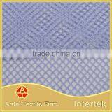 Polyester Diamond Meshnet Fabricrhombus Check Mesh Fabric for Girl's Casual Wear thumbnail-3