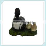 Beautiful resin home decoration, resin duck